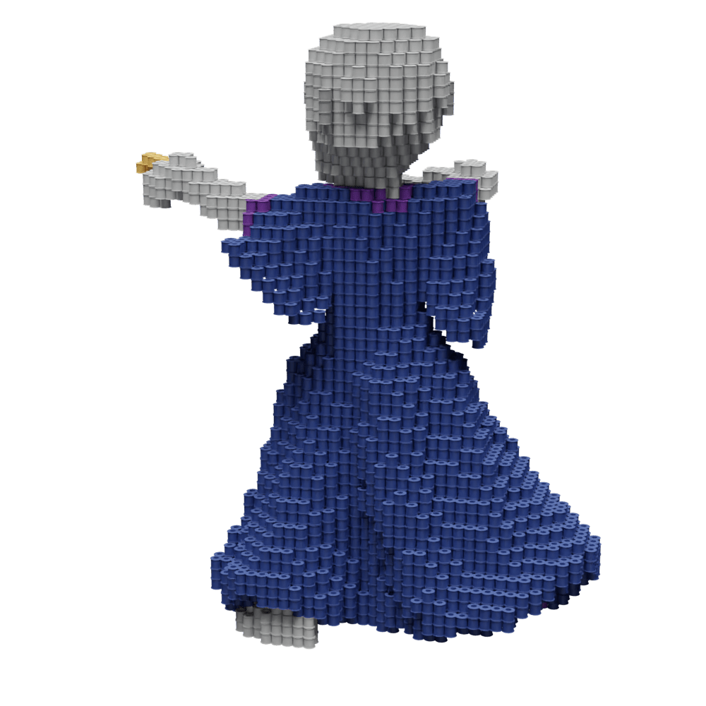 Patrón Lord Voldemort - Harry Potter – fusebeads