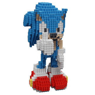 Patrón Sonic The Hedgehog – fusebeads