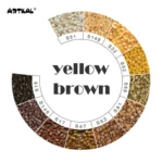 Paleta Colores Amarillo-Marron