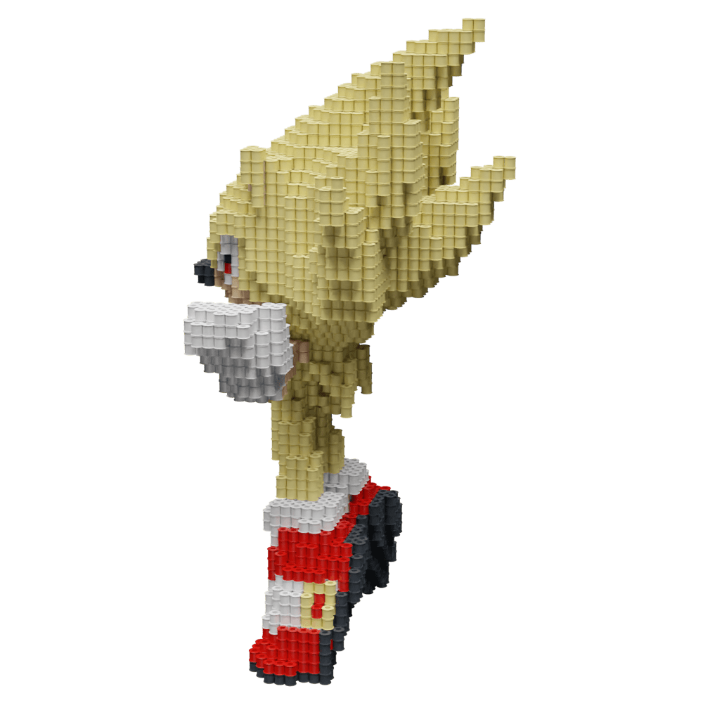 Patrón Super Sonic - Sonic The Hedgehog – fusebeads