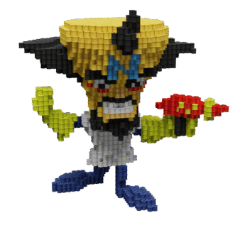 Patrón Dr. Neo Cortex - Crash Bandicoot – fusebeads