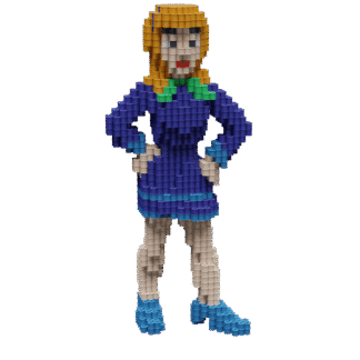 Patrón Daphne Blake - The Mysterie Machine – fusebeads