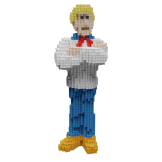 Patrón Fred Jones - The Mysterie Machine – fusebeads