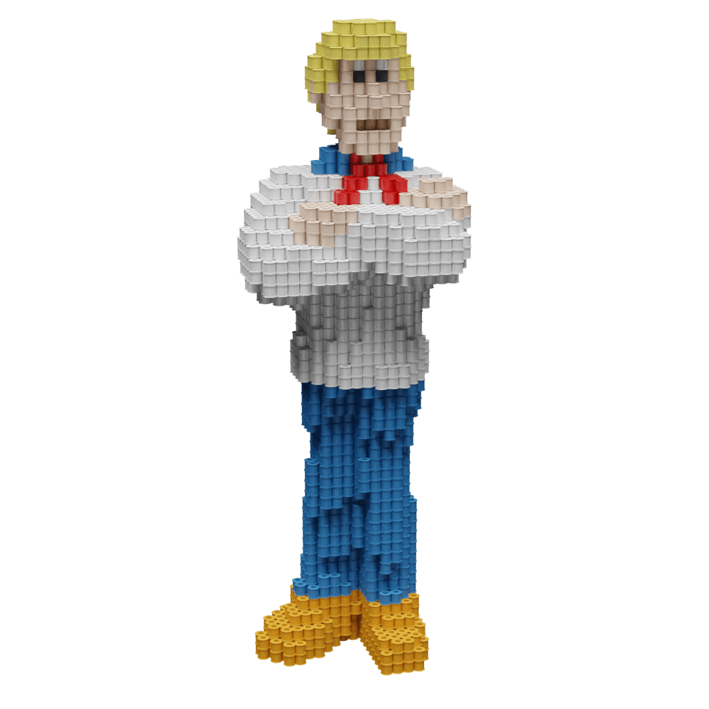 Patrón Fred Jones - The Mysterie Machine – fusebeads