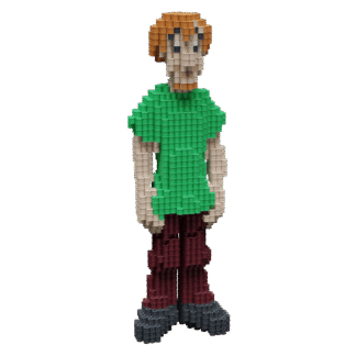 Patrón Shaggy Rogers - Mysterie Machine – fusebeads