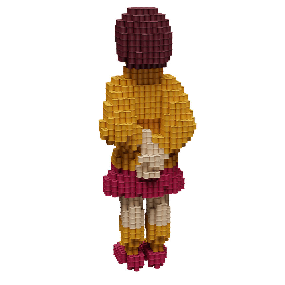 Patrón Velma Dinkley - Mysterie Machine – fusebeads