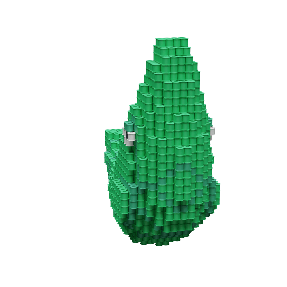 Patrón Metapod - Pokémon – fusebeads