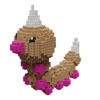 Patrón Weedle - Pokémon – fusebeads