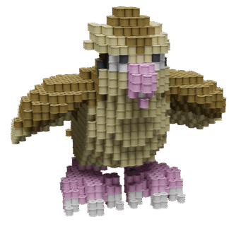 Patrón Pidgey - Pokémon – fusebeads
