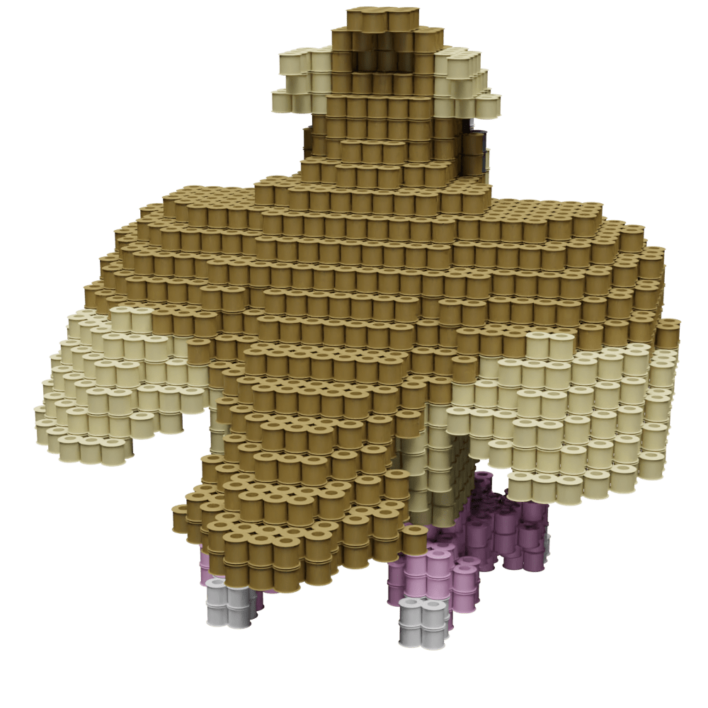 Patrón Pidgey - Pokémon – fusebeads