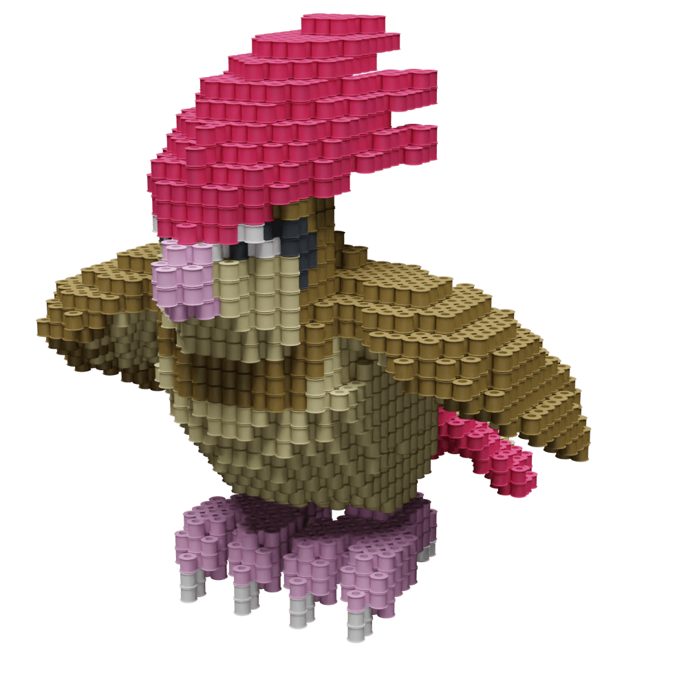 Patrón Pidgeotto - Pokémon – fusebeads