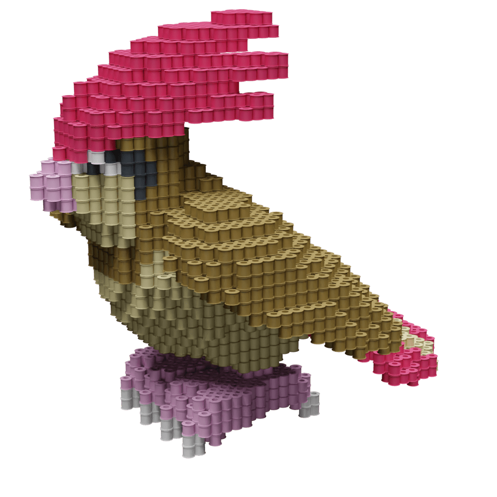 Patrón Pidgeotto - Pokémon – fusebeads