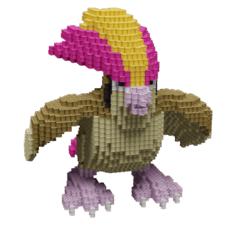 Patrón Pidgeot - Pokémon – fusebeads