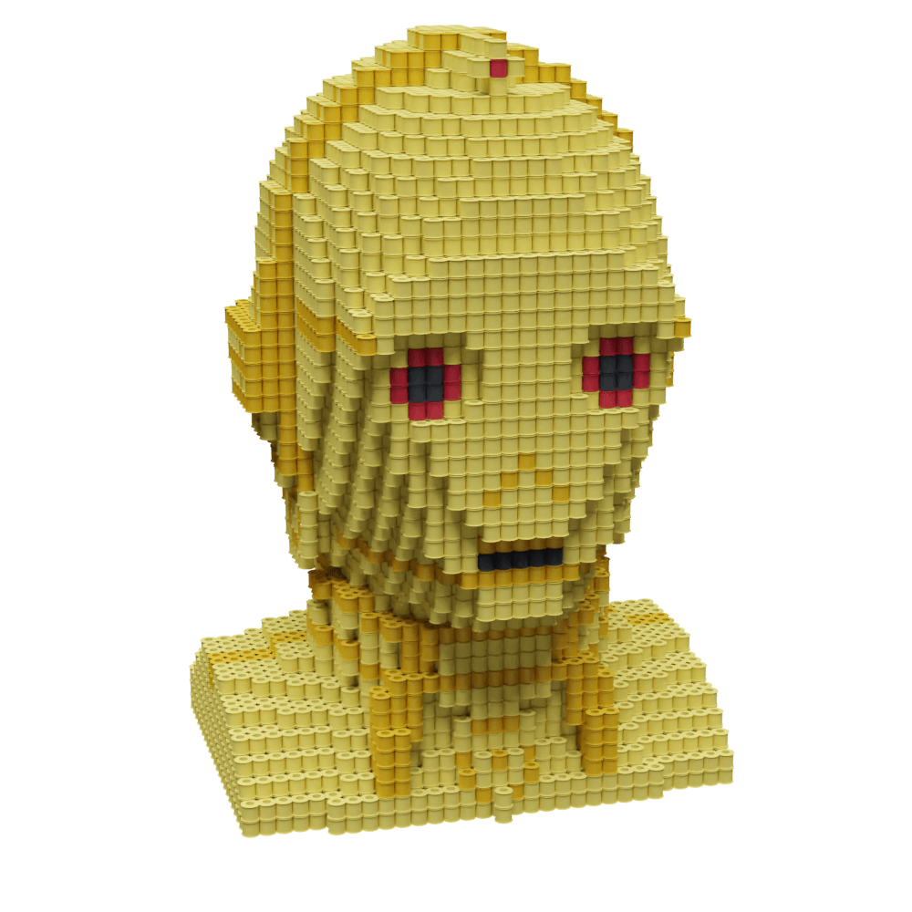 Patrón C3PO - StarWars – fusebeads