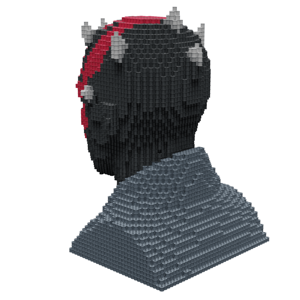 Patrón Darth Maul - StarWars – fusebeads