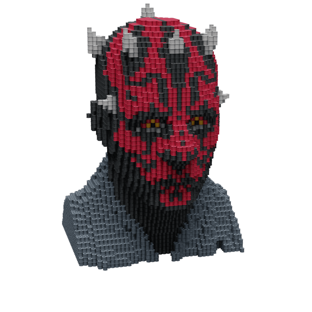 Patrón Darth Maul - StarWars – fusebeads