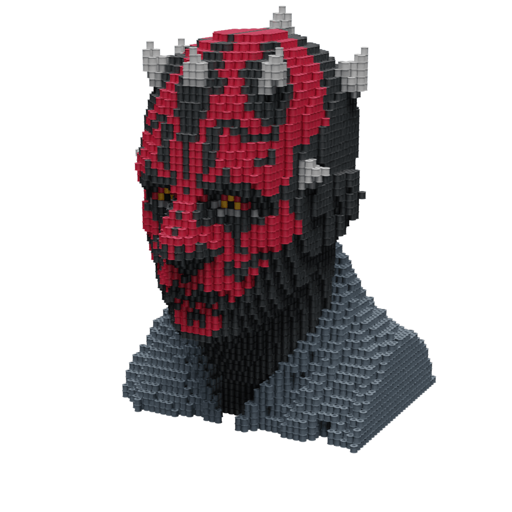Patrón Darth Maul - StarWars – fusebeads