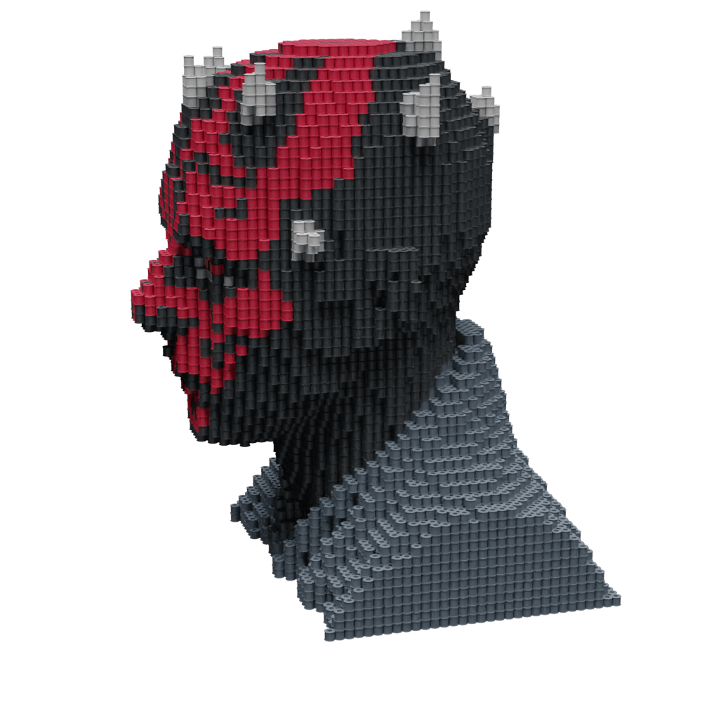 Patrón Darth Maul - StarWars – fusebeads