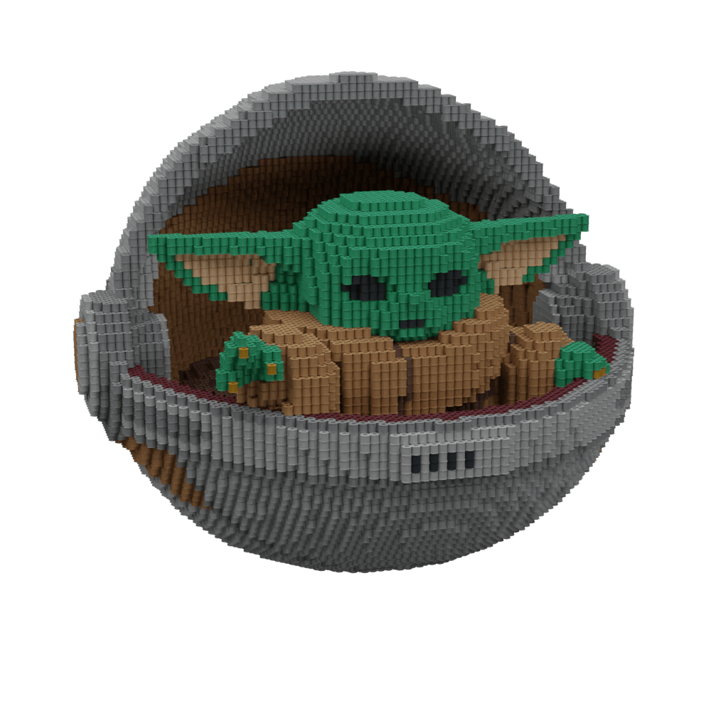 Patrón Grogu - StarWars – fusebeads