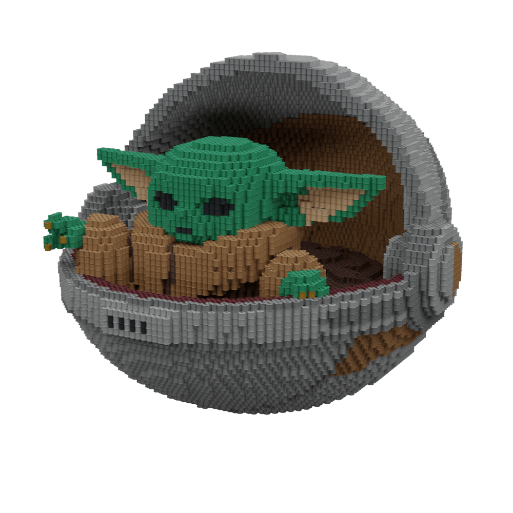 Patrón Grogu - StarWars – fusebeads