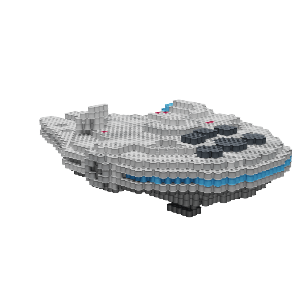 Patrón Halcón Milenario- StarWars – fusebeads