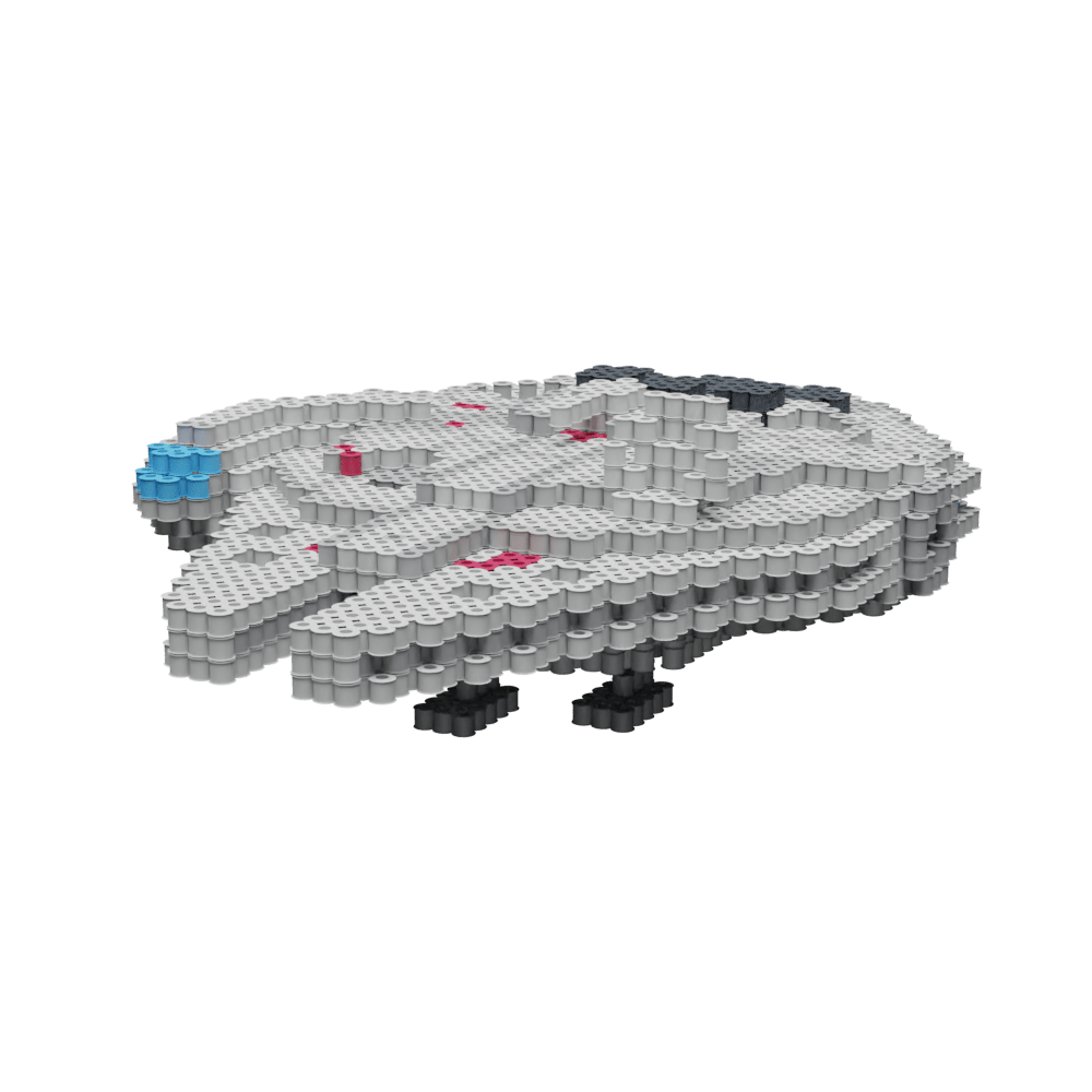 Patrón Halcón Milenario- StarWars – fusebeads