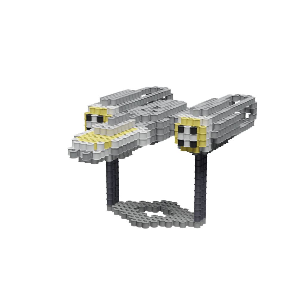 Patrón Y-Wing - StarWars – fusebeads