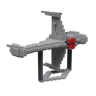 Patrón B-Wing - StarWars – fusebeads