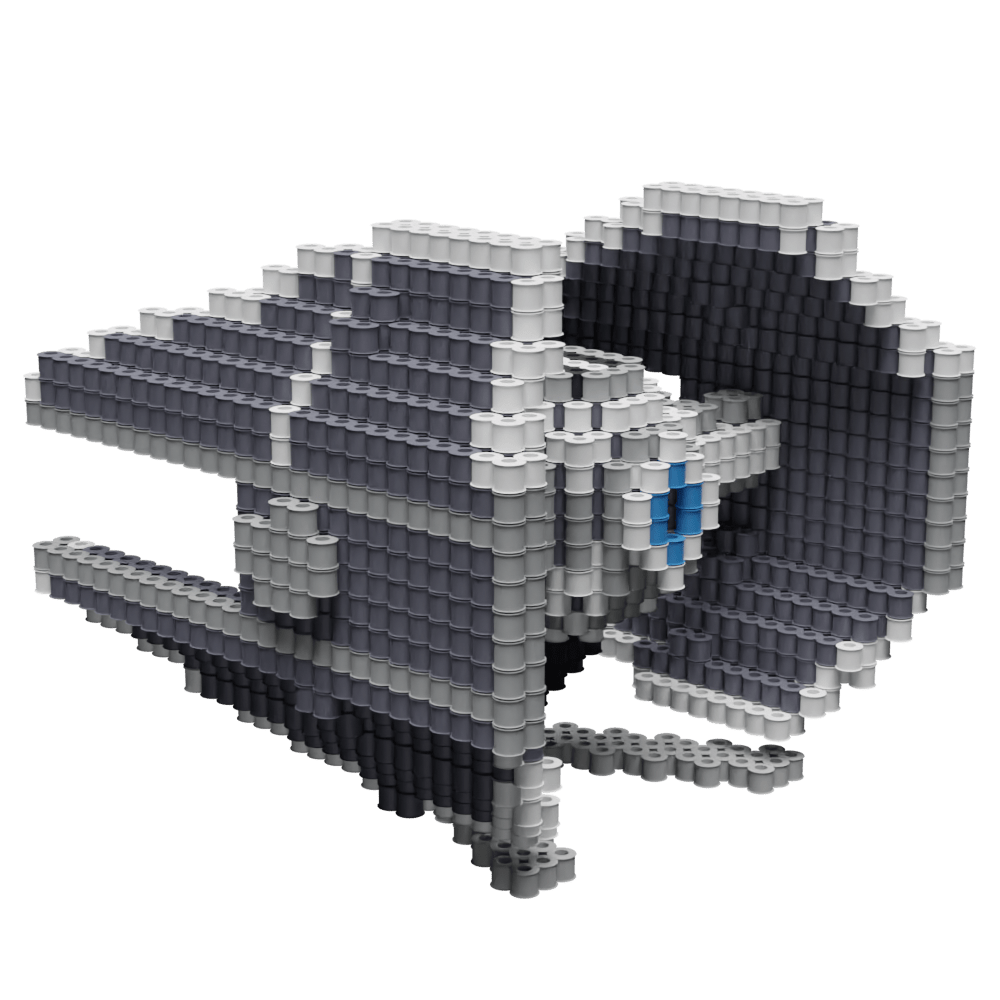 Patrón Tie-Fighter - StarWars – fusebeads