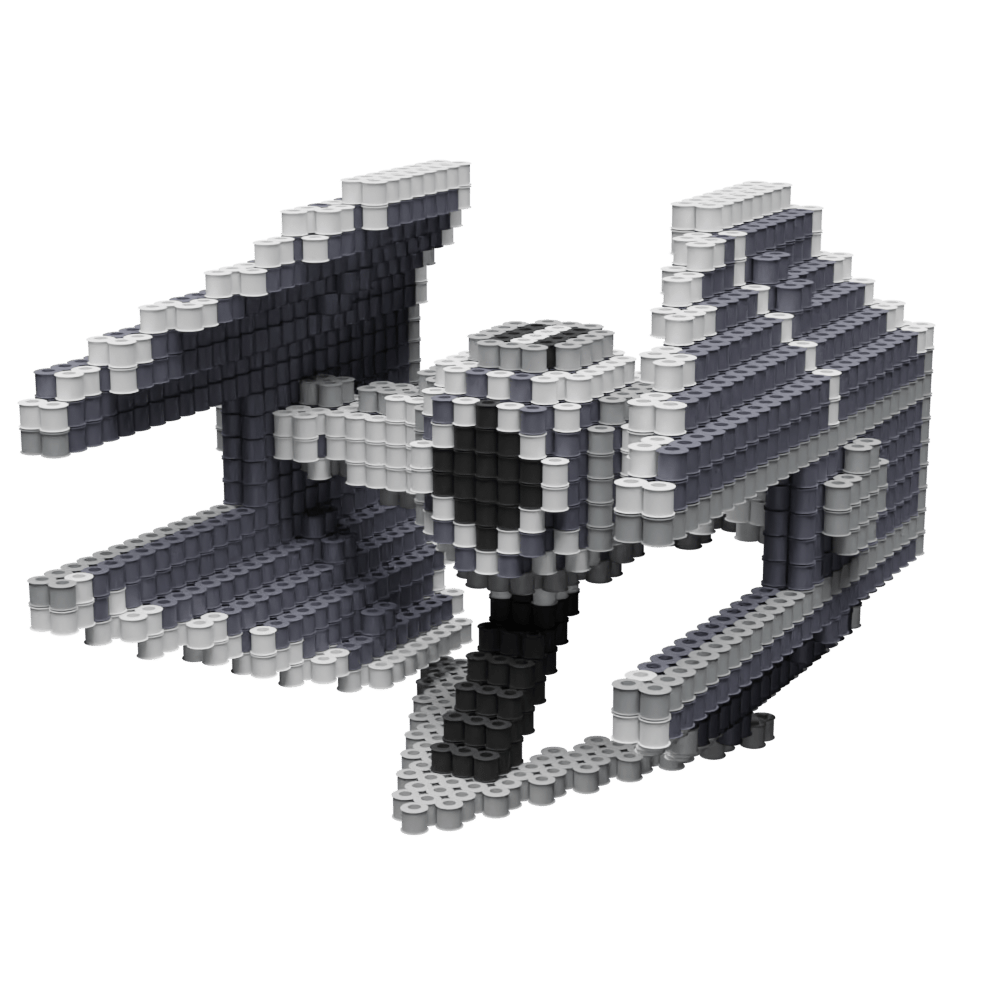Patrón Tie-Fighter - StarWars – fusebeads