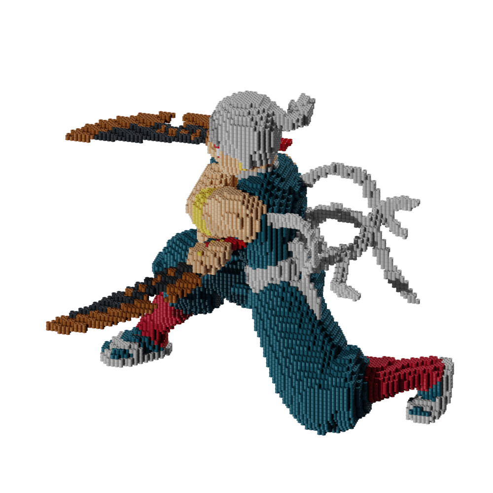 Patron Figura Tengen Uzui – fusebeads