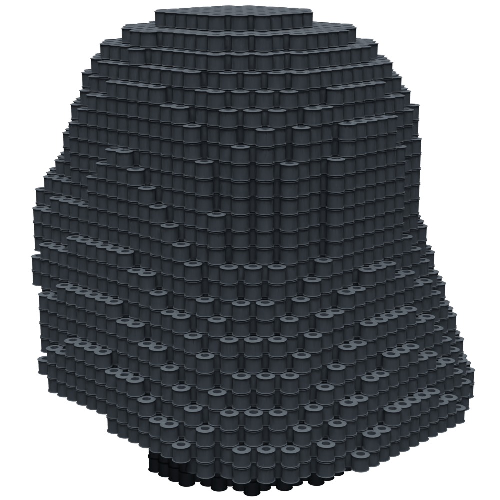 Patrón Casco Darth Vader - StarWars – fusebeads