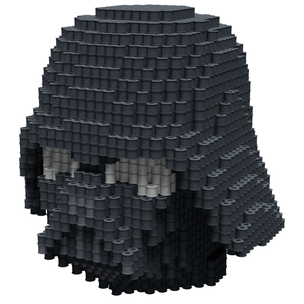 Patrón Casco Darth Vader - StarWars – fusebeads