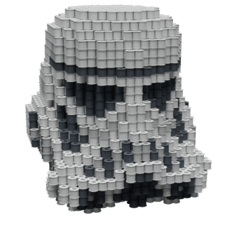 Patrón Casco Imperial - StarWars – fusebeads