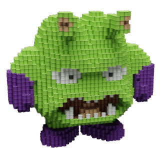 Patrón Rey Nikochan - Dr. Slump – fusebeads