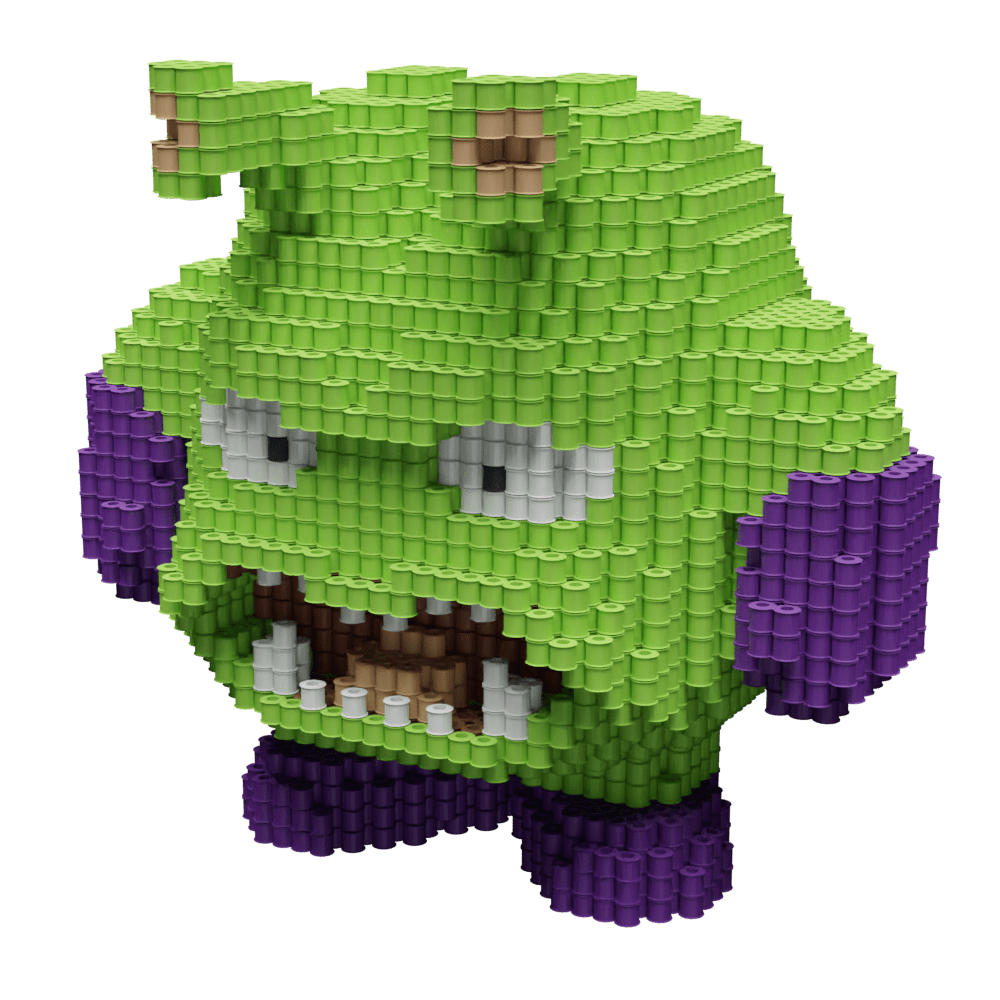 Patrón Rey Nikochan - Dr. Slump – fusebeads