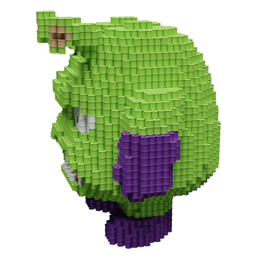 Patrón Rey Nikochan - Dr. Slump – fusebeads