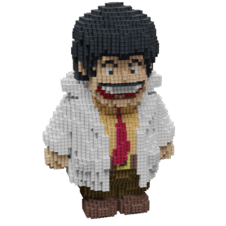 Patrón Sembei Norimaki - Dr. Slump – fusebeads
