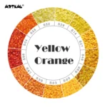 Paleta Colores Amarillo-Naranja