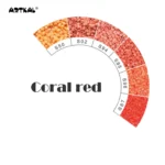 Paleta Colores Rojo Coral