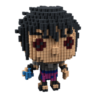Patrón Sasuke (FunkoStyle) – fusebeads
