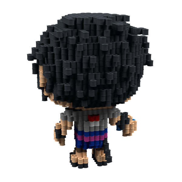 Patrón Sasuke (FunkoStyle) – fusebeads