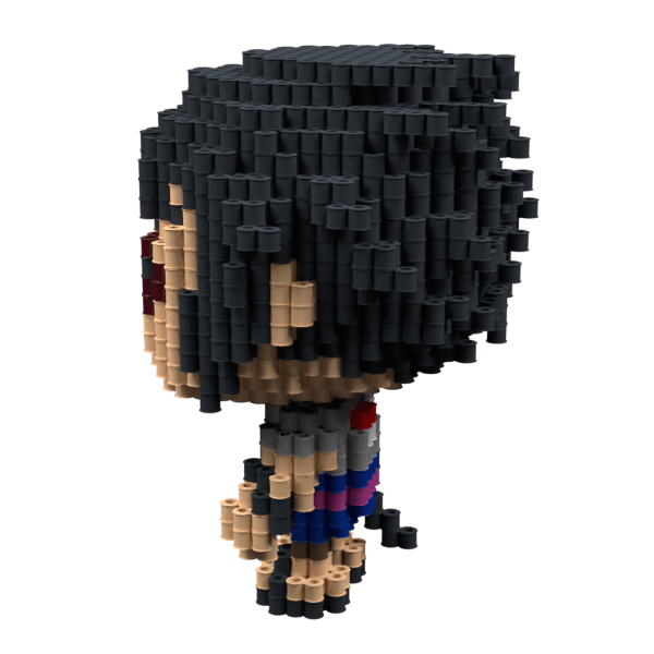 Patrón Sasuke (FunkoStyle) – fusebeads