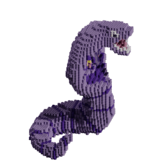 Patron Arbok Pokemon – fusebeads