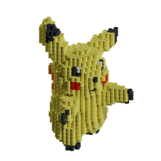 Patron Pikachu Pokemon – fusebeads