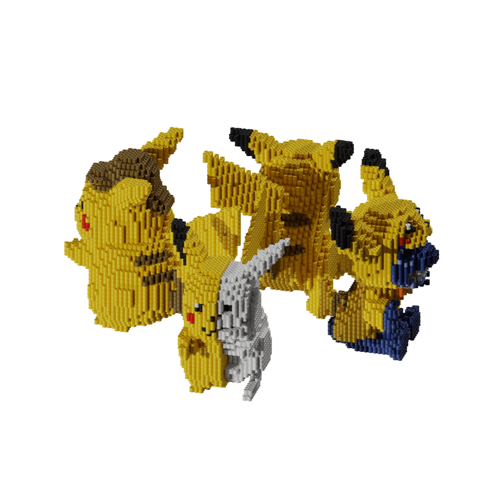 Patron Pack Pikachu – fusebeads
