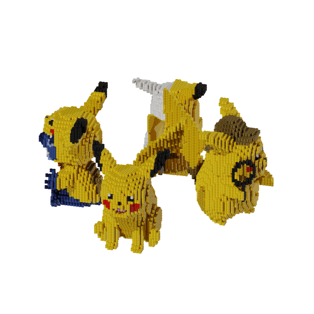 Patron Pack Pikachu – fusebeads