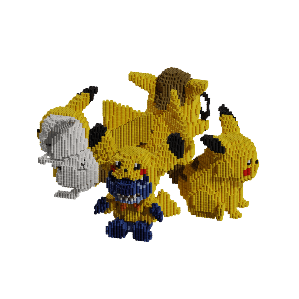 Patron Pack Pikachu – fusebeads