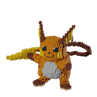 Patron Raichu Pokemon – fusebeads