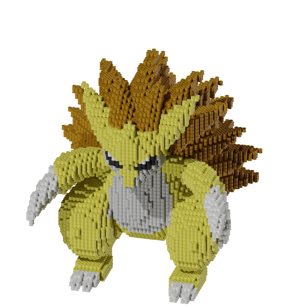 Patron Sandslash (Pokemon) – fusebeads